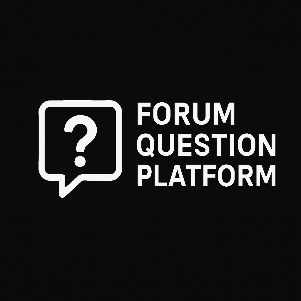 Forum Question Platform